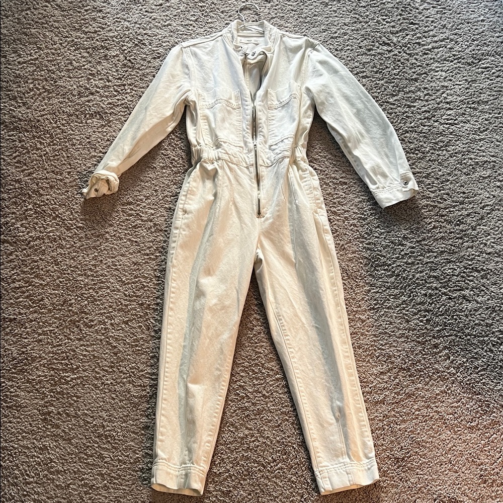 Mango Cream Jumpsuit